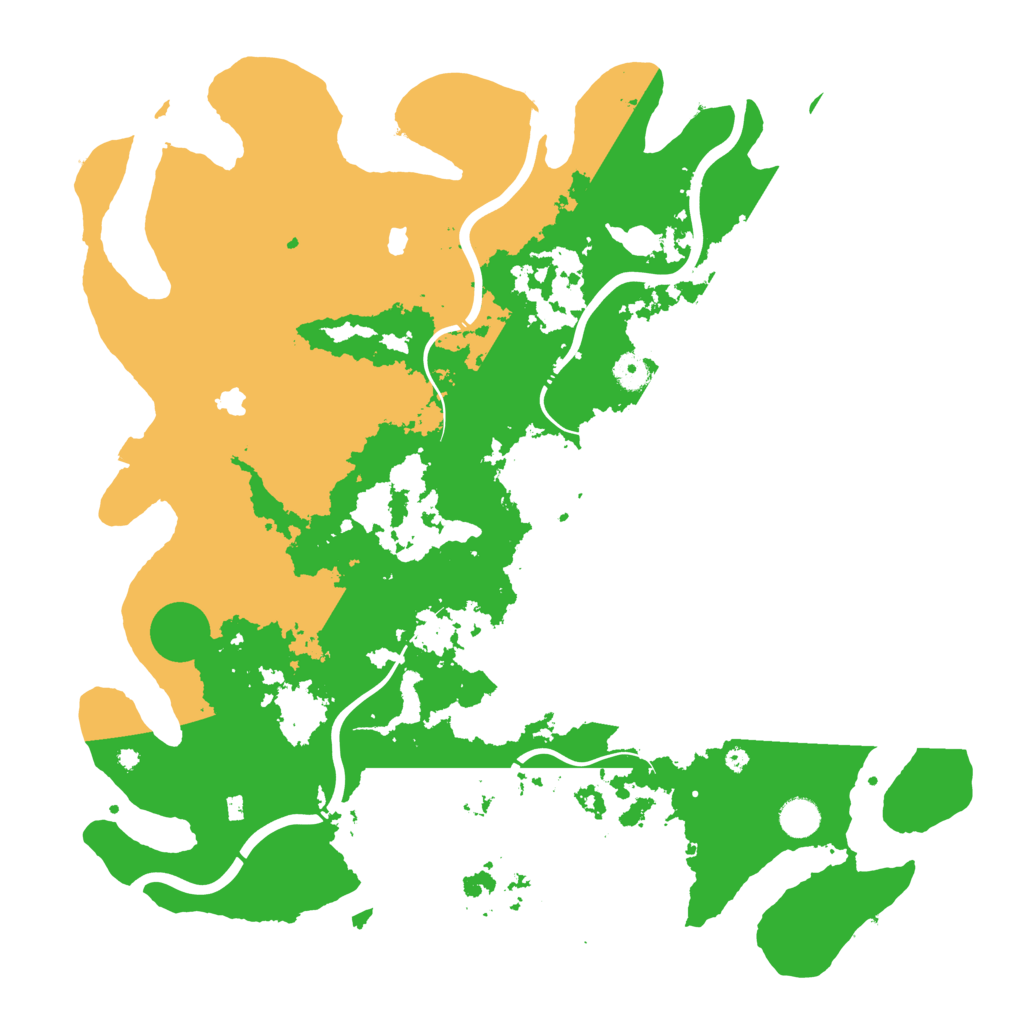 Biome Rust Map: Procedural Map, Size: 4500, Seed: 8753367