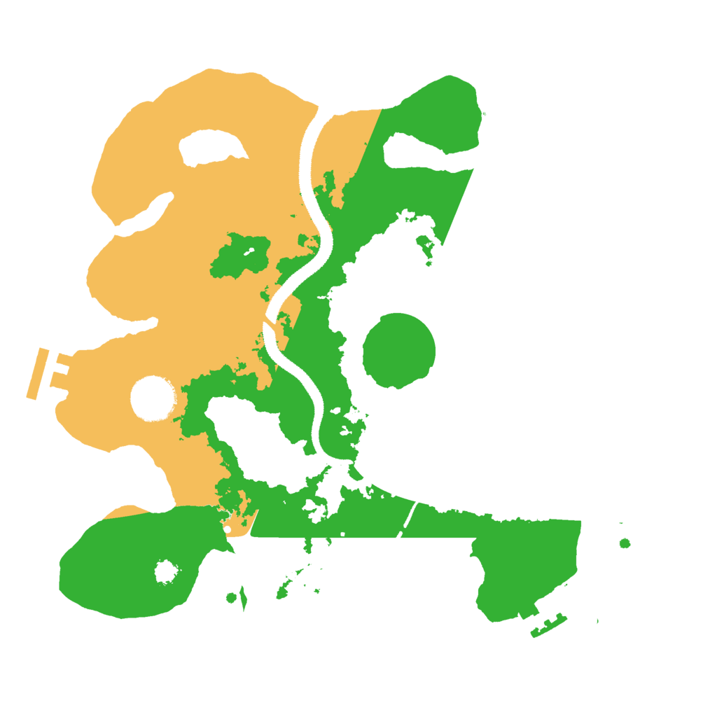 Biome Rust Map: Procedural Map, Size: 2800, Seed: 1868123549