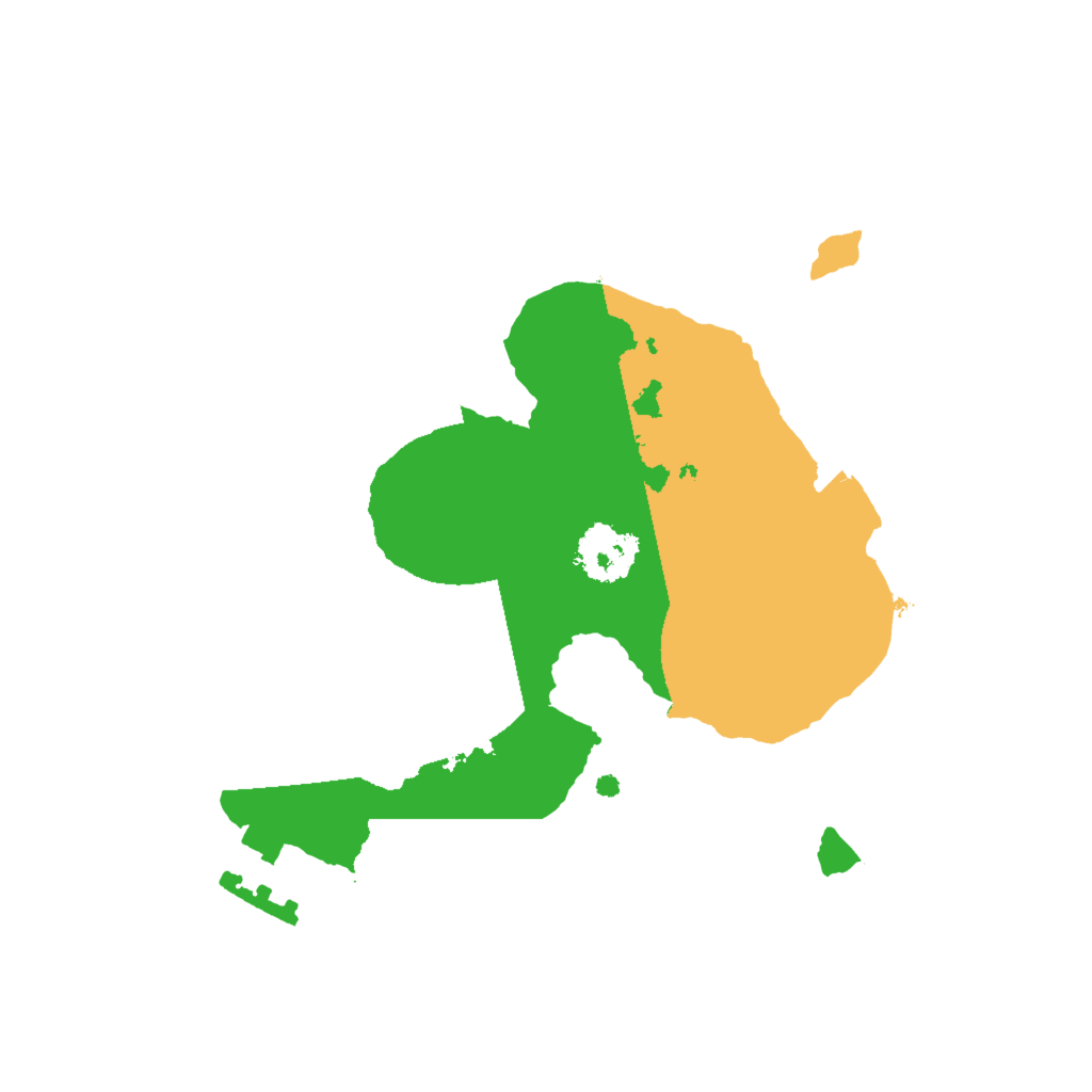 Biome Rust Map: Procedural Map, Size: 1900, Seed: 12345678