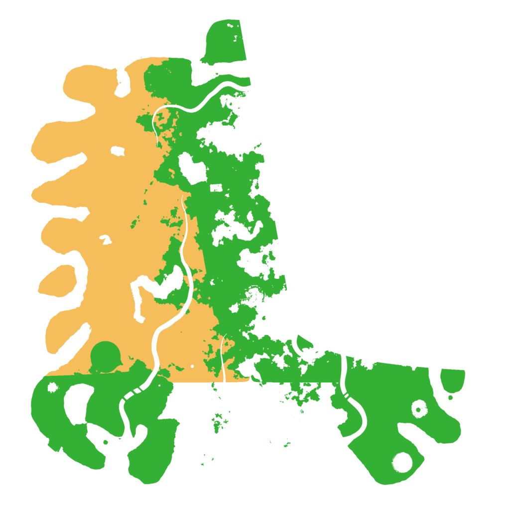Biome Rust Map: Procedural Map, Size: 4500, Seed: 339278975
