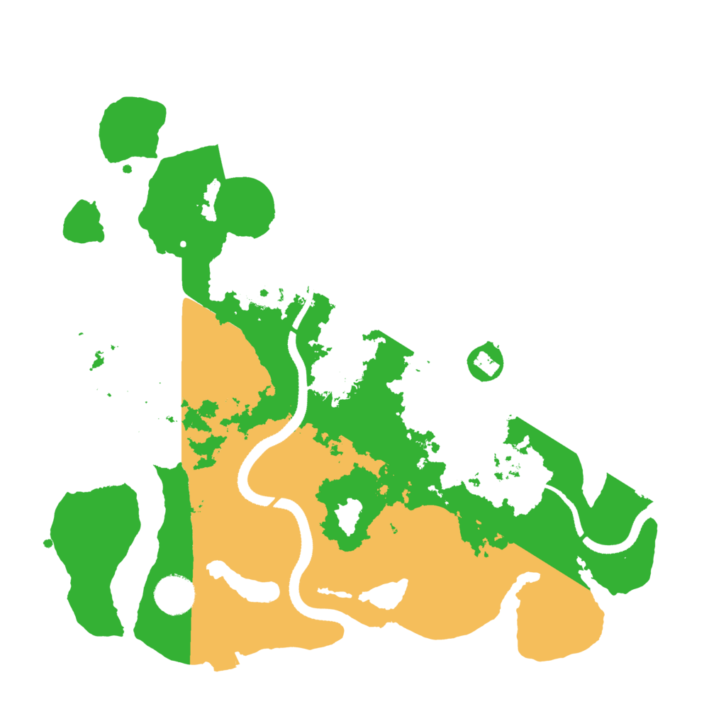 Biome Rust Map: Procedural Map, Size: 3250, Seed: 42179494