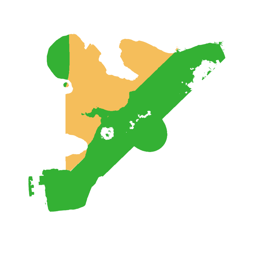 Biome Rust Map: Procedural Map, Size: 2000, Seed: 908948792