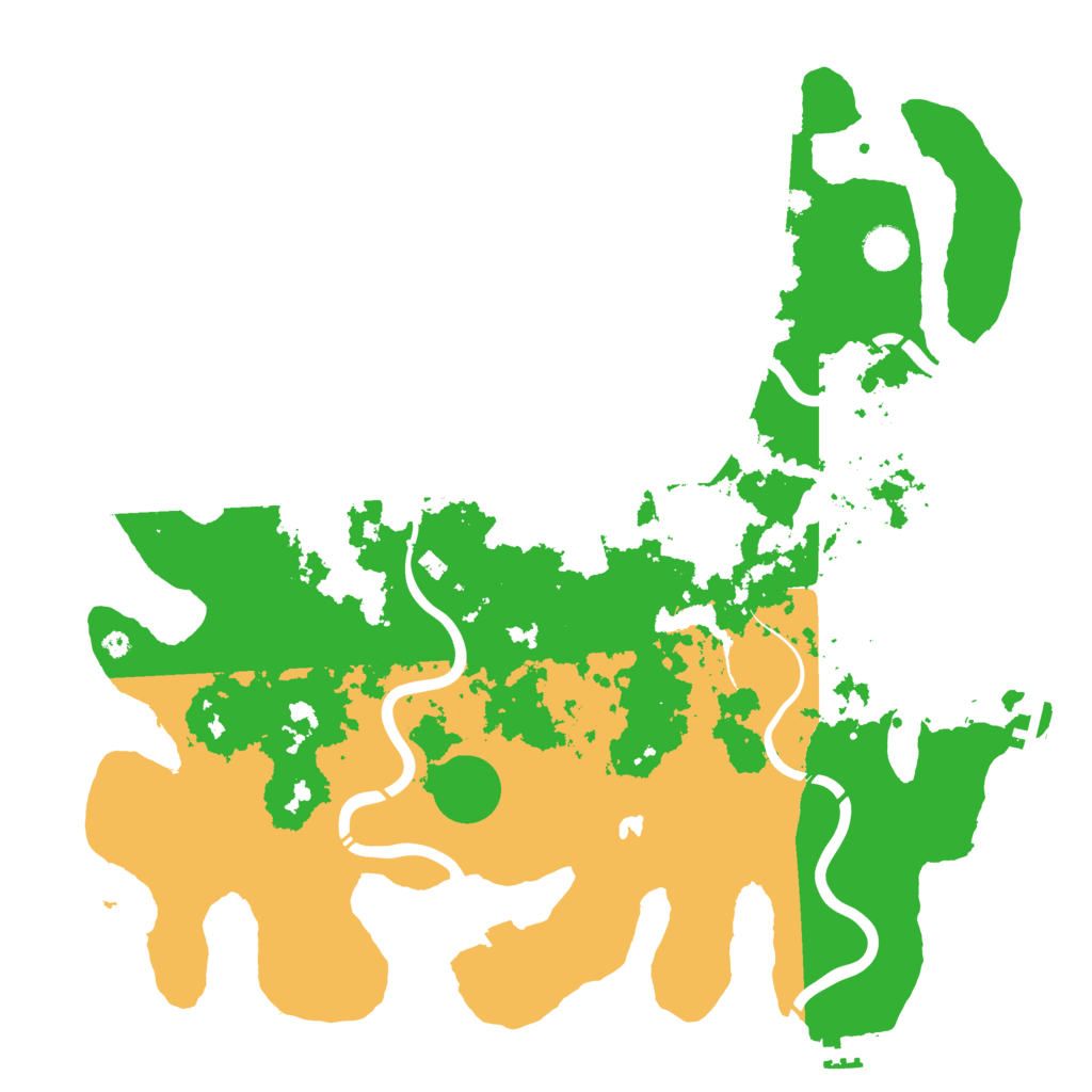 Biome Rust Map: Procedural Map, Size: 4250, Seed: 1749710653
