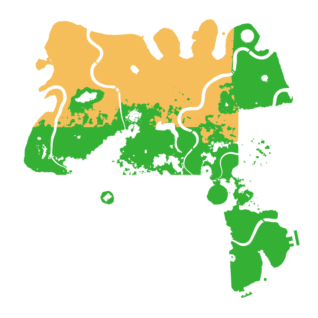 Biome Rust Map: Procedural Map, Size: 4250, Seed: 978920741