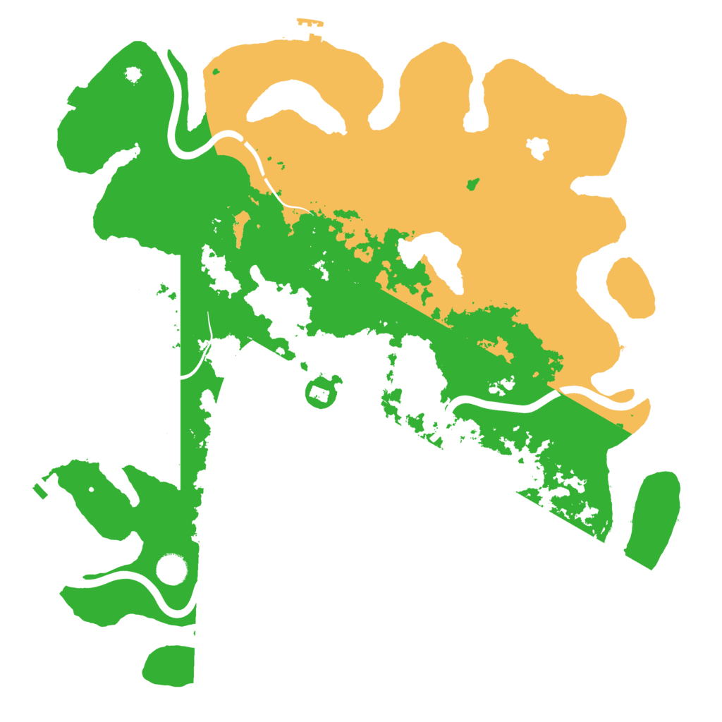 Biome Rust Map: Procedural Map, Size: 4100, Seed: 1790226364