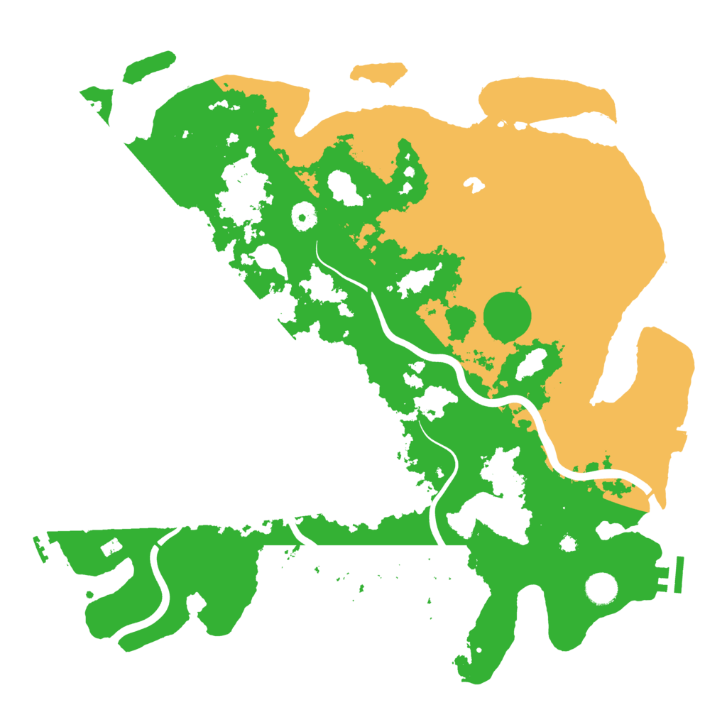 Biome Rust Map: Procedural Map, Size: 4000, Seed: 453191580