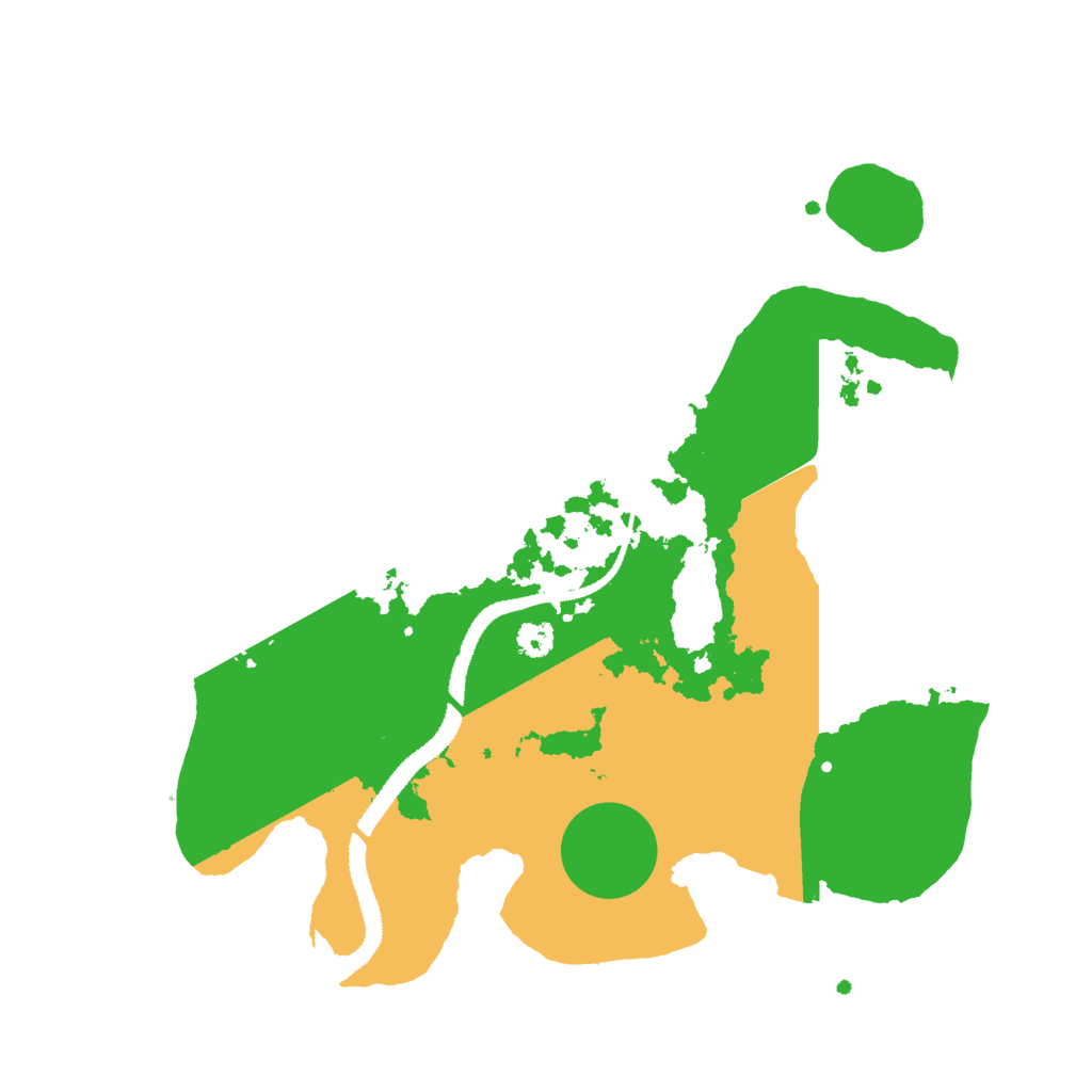 Biome Rust Map: Procedural Map, Size: 2999, Seed: 46569