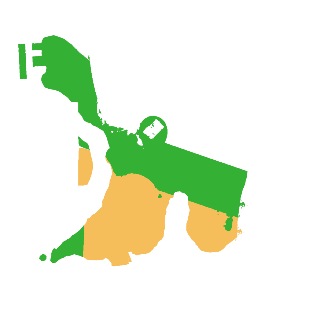 Biome Rust Map: Procedural Map, Size: 1800, Seed: 2071599505