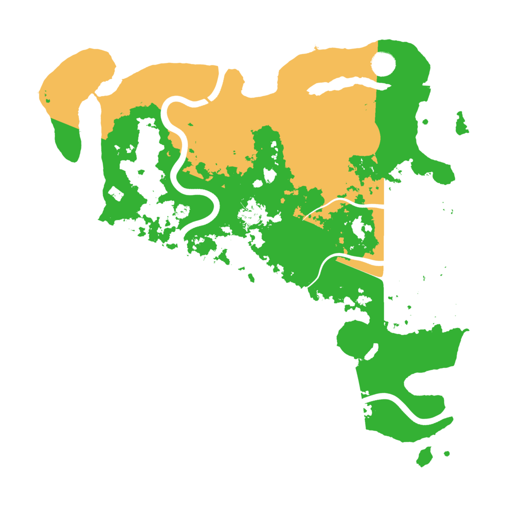 Biome Rust Map: Procedural Map, Size: 3750, Seed: 381706334