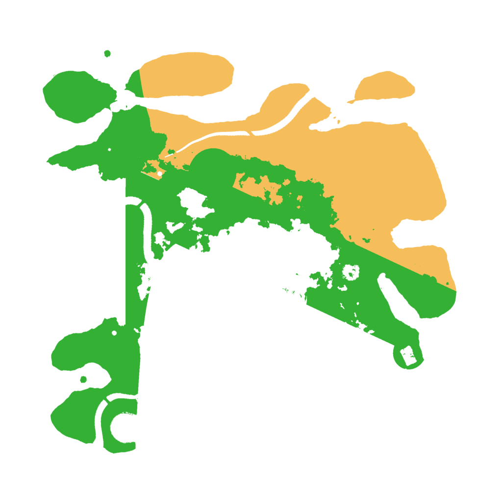 Biome Rust Map: Procedural Map, Size: 3000, Seed: 1488118980