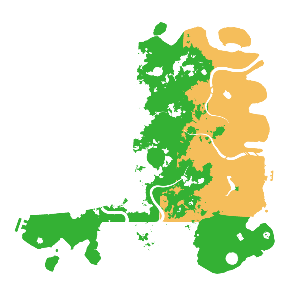 Biome Rust Map: Procedural Map, Size: 4250, Seed: 448644648