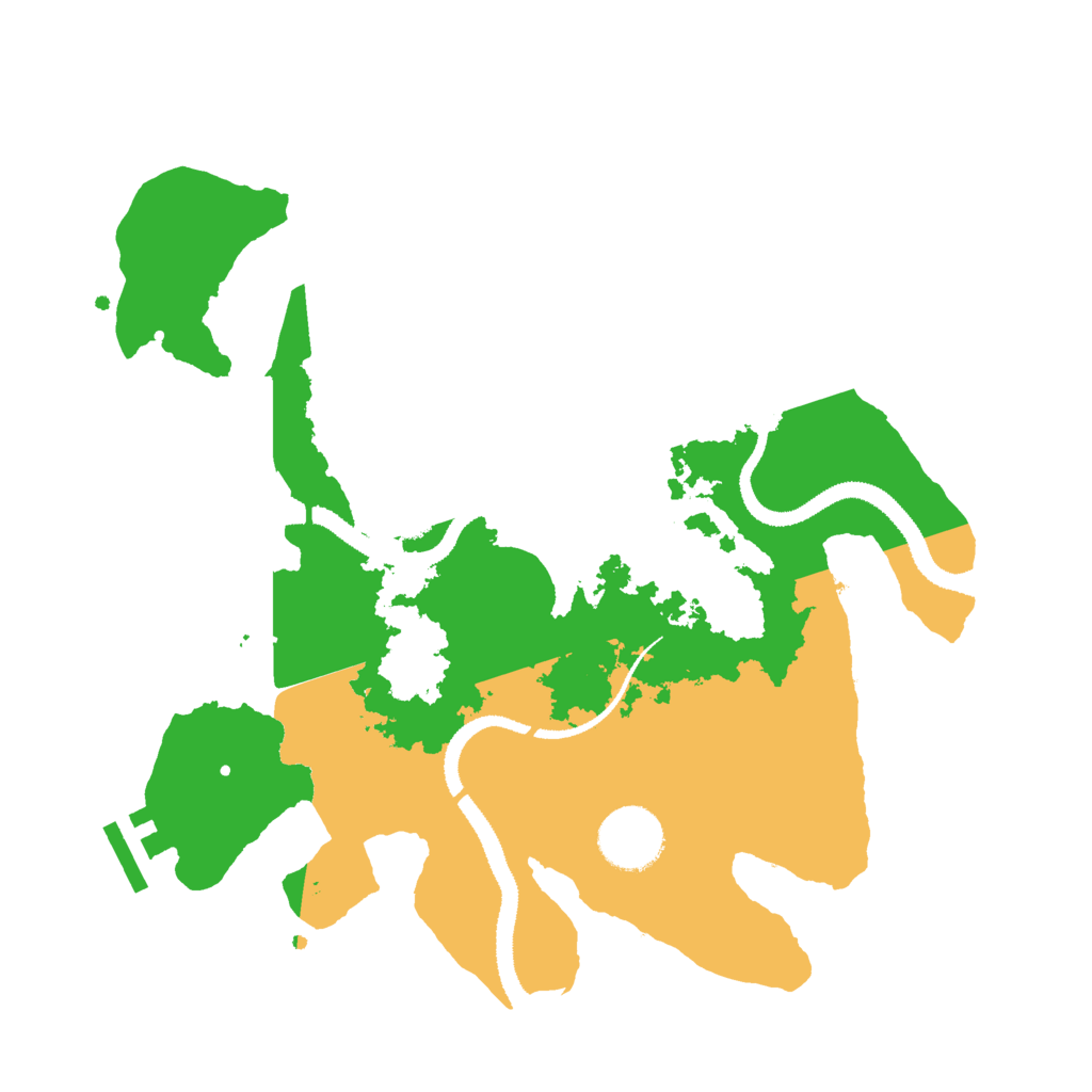 Biome Rust Map: Procedural Map, Size: 3000, Seed: 1912214724