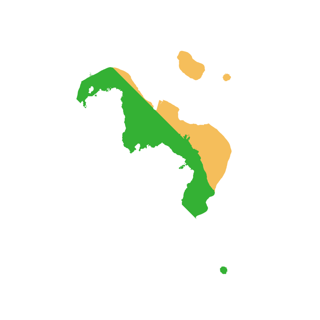 Biome Rust Map: Procedural Map, Size: 1700, Seed: 9999