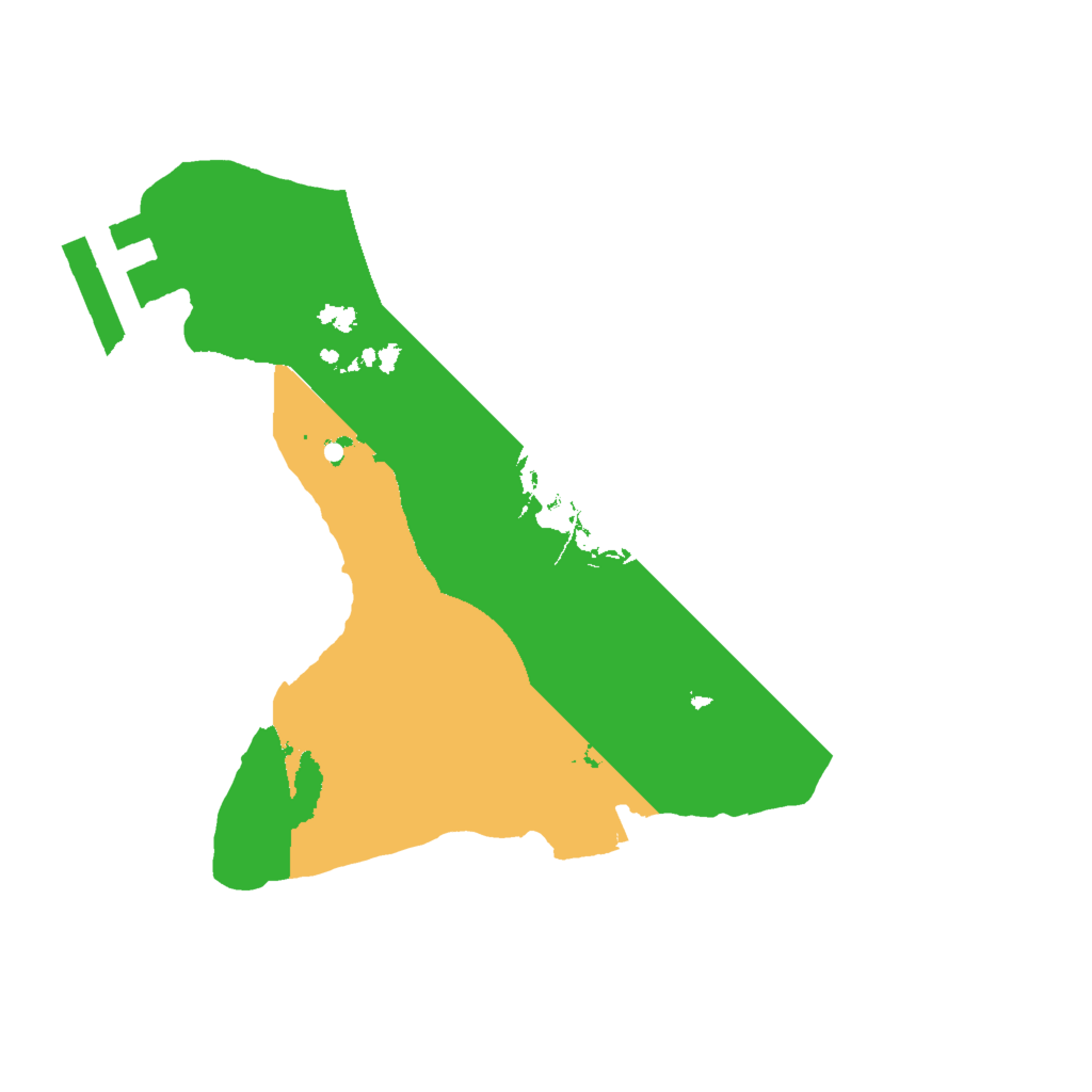 Biome Rust Map: Procedural Map, Size: 1700, Seed: 32852