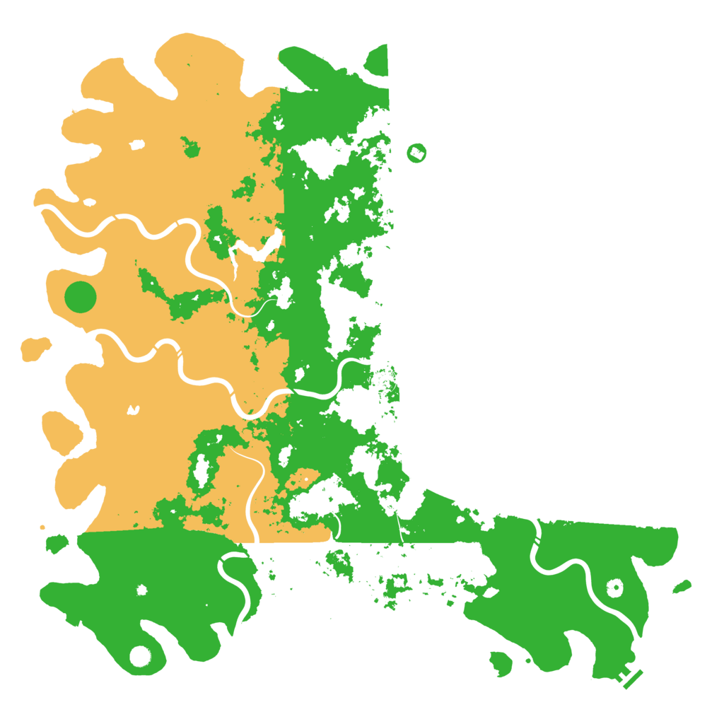 Biome Rust Map: Procedural Map, Size: 6000, Seed: 103738243