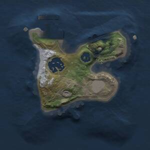 Thumbnail Rust Map: Procedural Map, Size: 1500, Seed: 2020174316, 3 Monuments