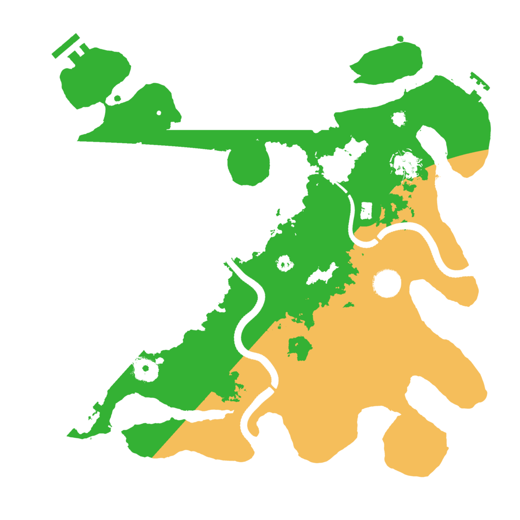 Biome Rust Map: Procedural Map, Size: 3250, Seed: 1808663602