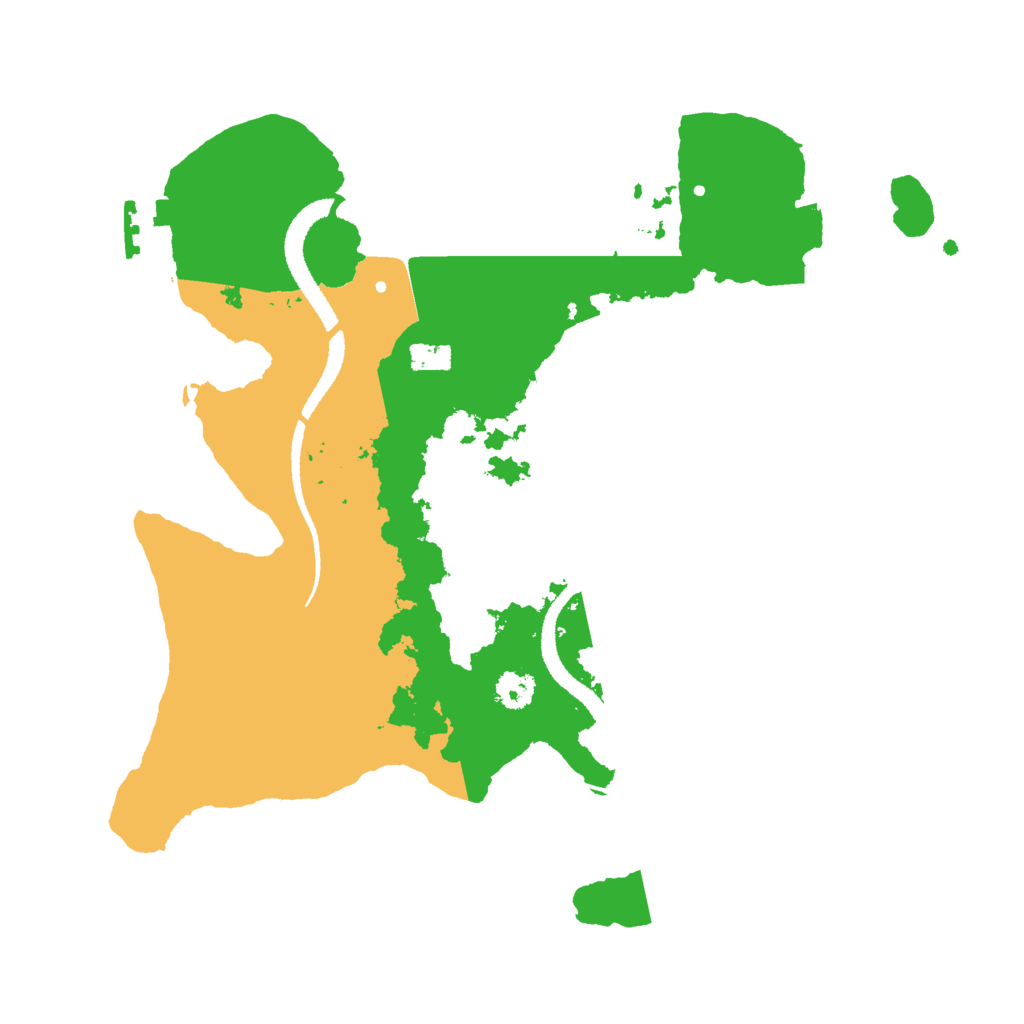 Biome Rust Map: Procedural Map, Size: 2700, Seed: 1774872086