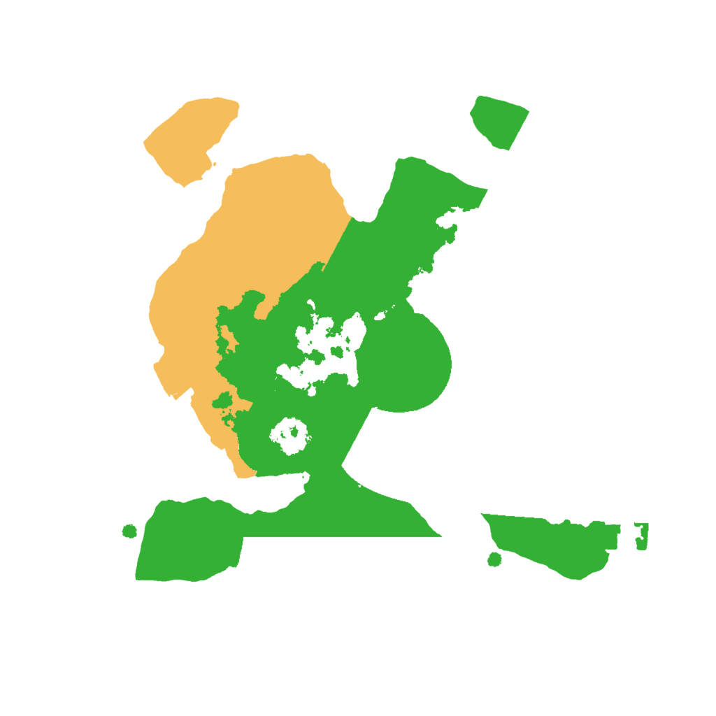 Biome Rust Map: Procedural Map, Size: 2000, Seed: 1008368235