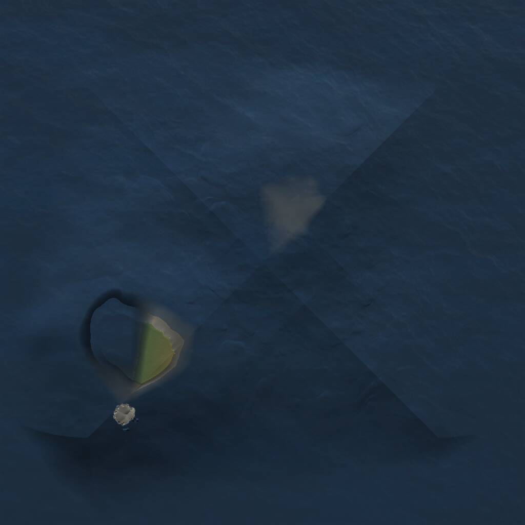 Rust Map: Procedural Map, Size: 1000, Seed: 790656788, 1 Monuments