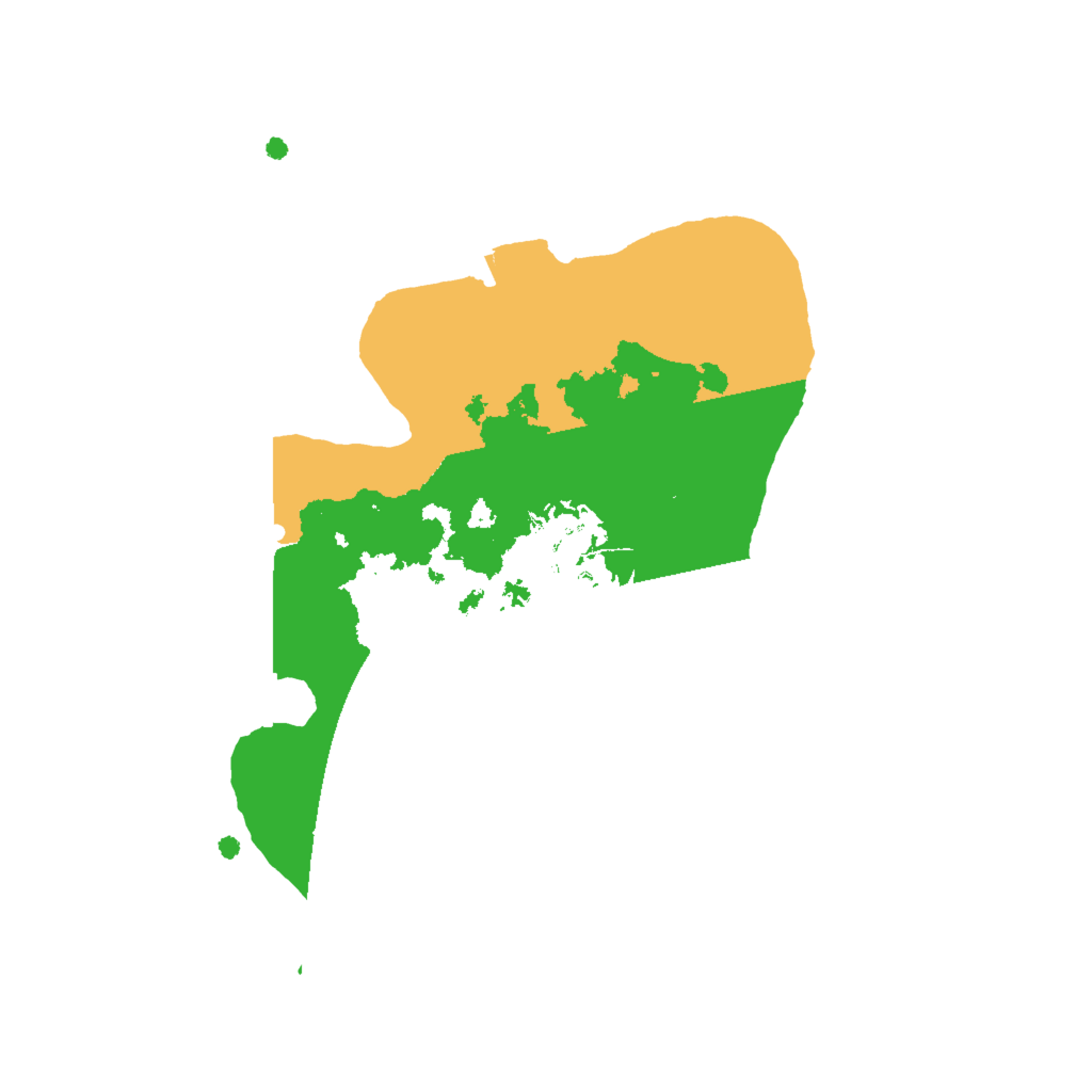 Biome Rust Map: Procedural Map, Size: 2000, Seed: 761003784