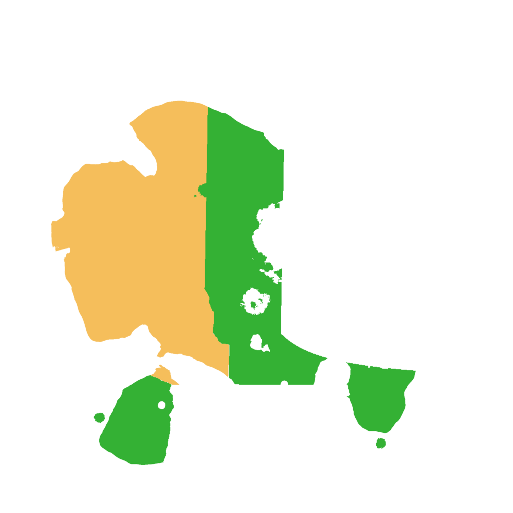 Biome Rust Map: Procedural Map, Size: 2000, Seed: 1696610688