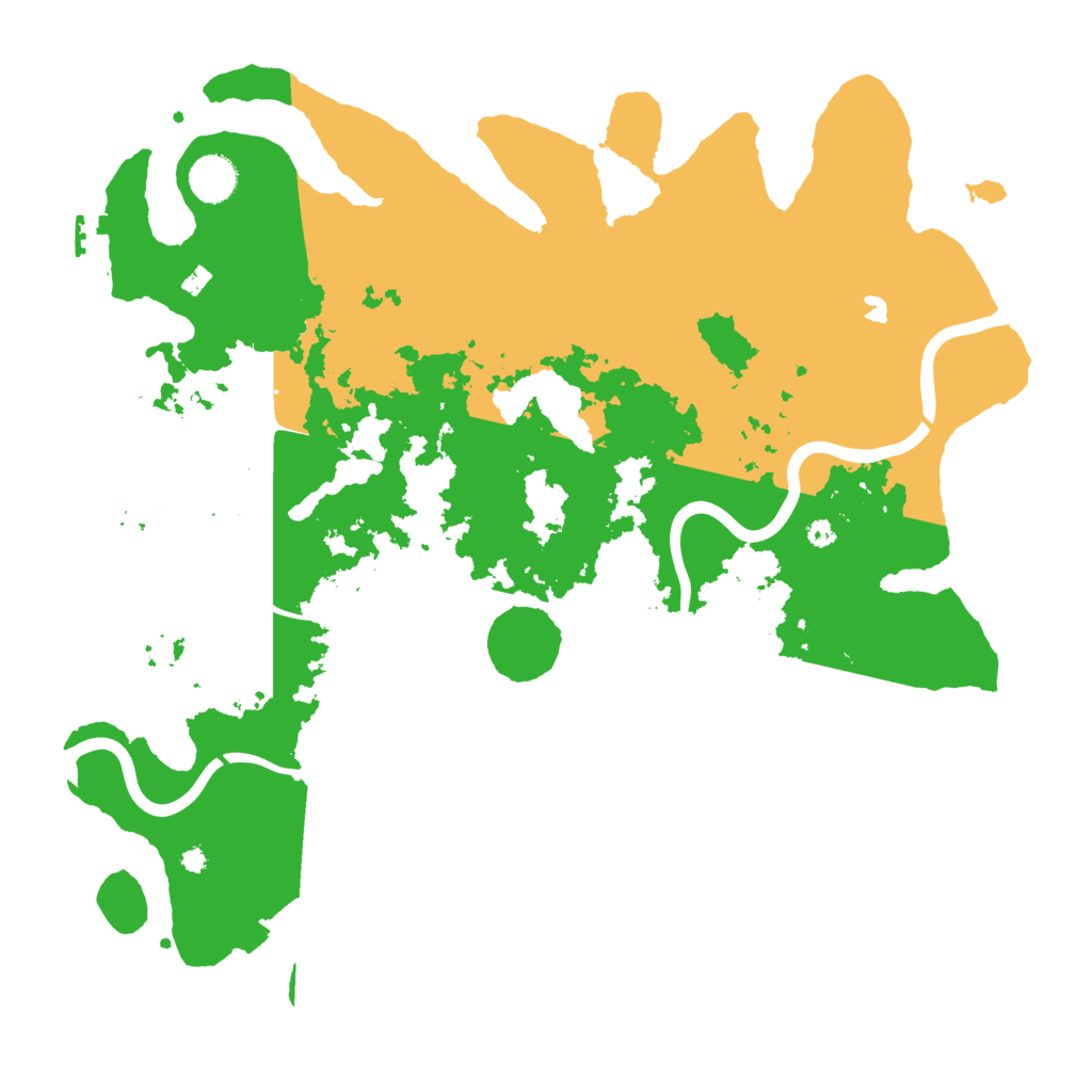 Biome Rust Map: Procedural Map, Size: 4000, Seed: 1136361258