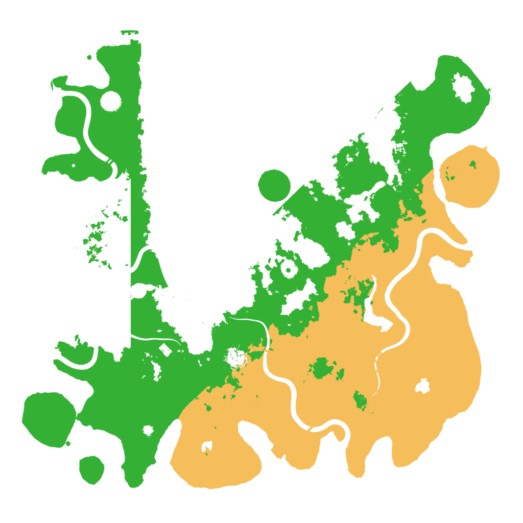 Biome Rust Map: Procedural Map, Size: 4500, Seed: 7492744