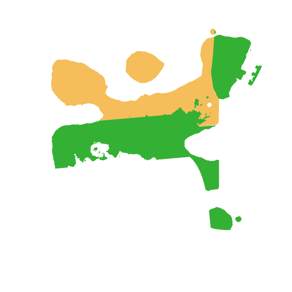 Biome Rust Map: Procedural Map, Size: 2000, Seed: 77790