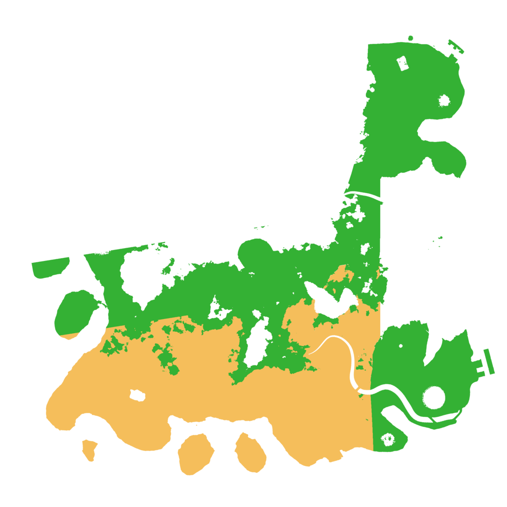 Biome Rust Map: Procedural Map, Size: 4000, Seed: 1939447491
