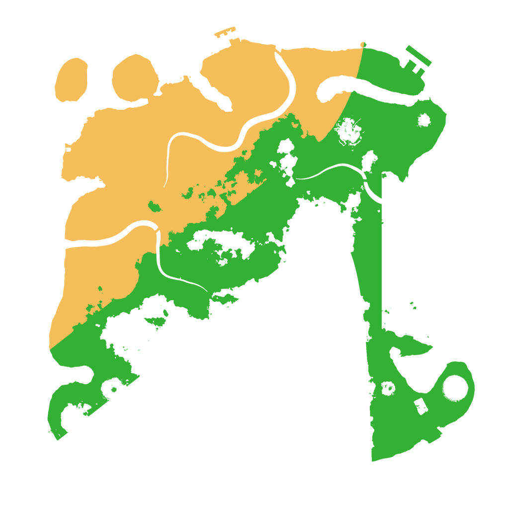 Biome Rust Map: Procedural Map, Size: 3560, Seed: 213123213