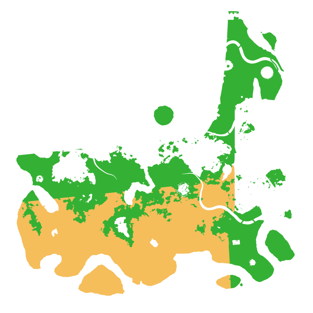 Biome Rust Map: Procedural Map, Size: 4500, Seed: 1043272435