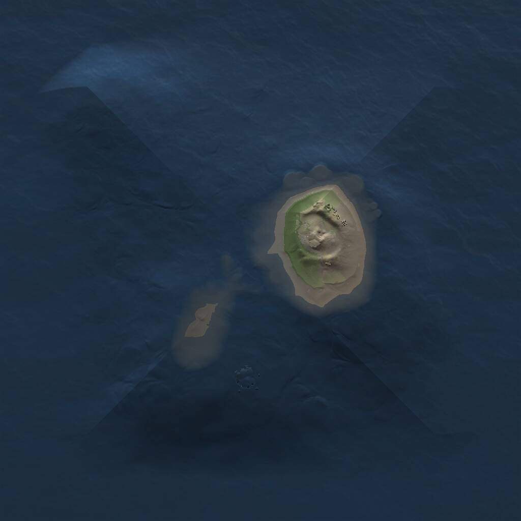 Rust Map: Procedural Map, Size: 1000, Seed: 7398, 1 Monuments