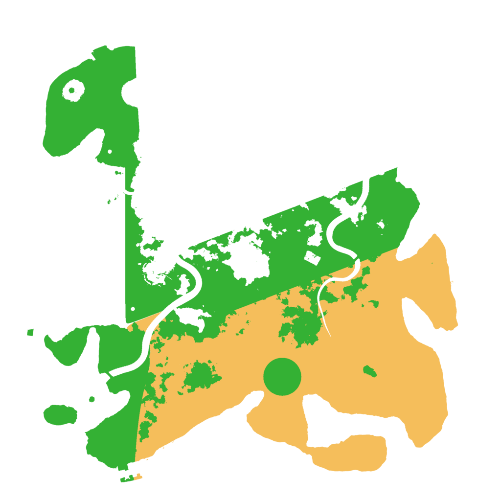 Biome Rust Map: Procedural Map, Size: 3500, Seed: 1509021735