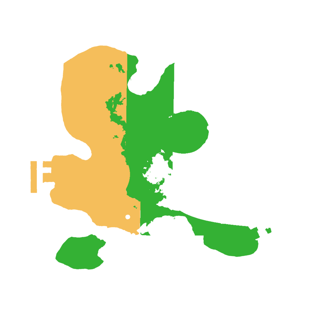 Biome Rust Map: Procedural Map, Size: 2000, Seed: 967955298
