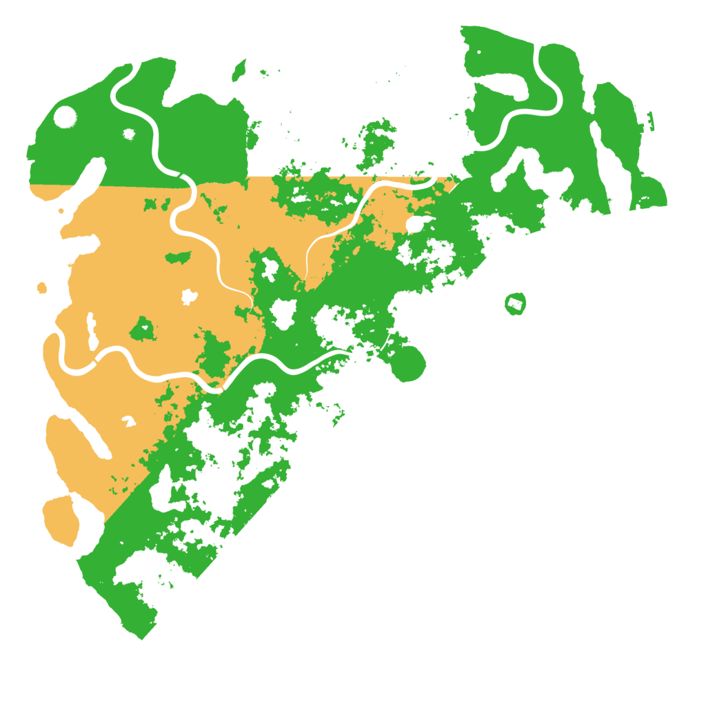 Biome Rust Map: Procedural Map, Size: 5500, Seed: 98187215