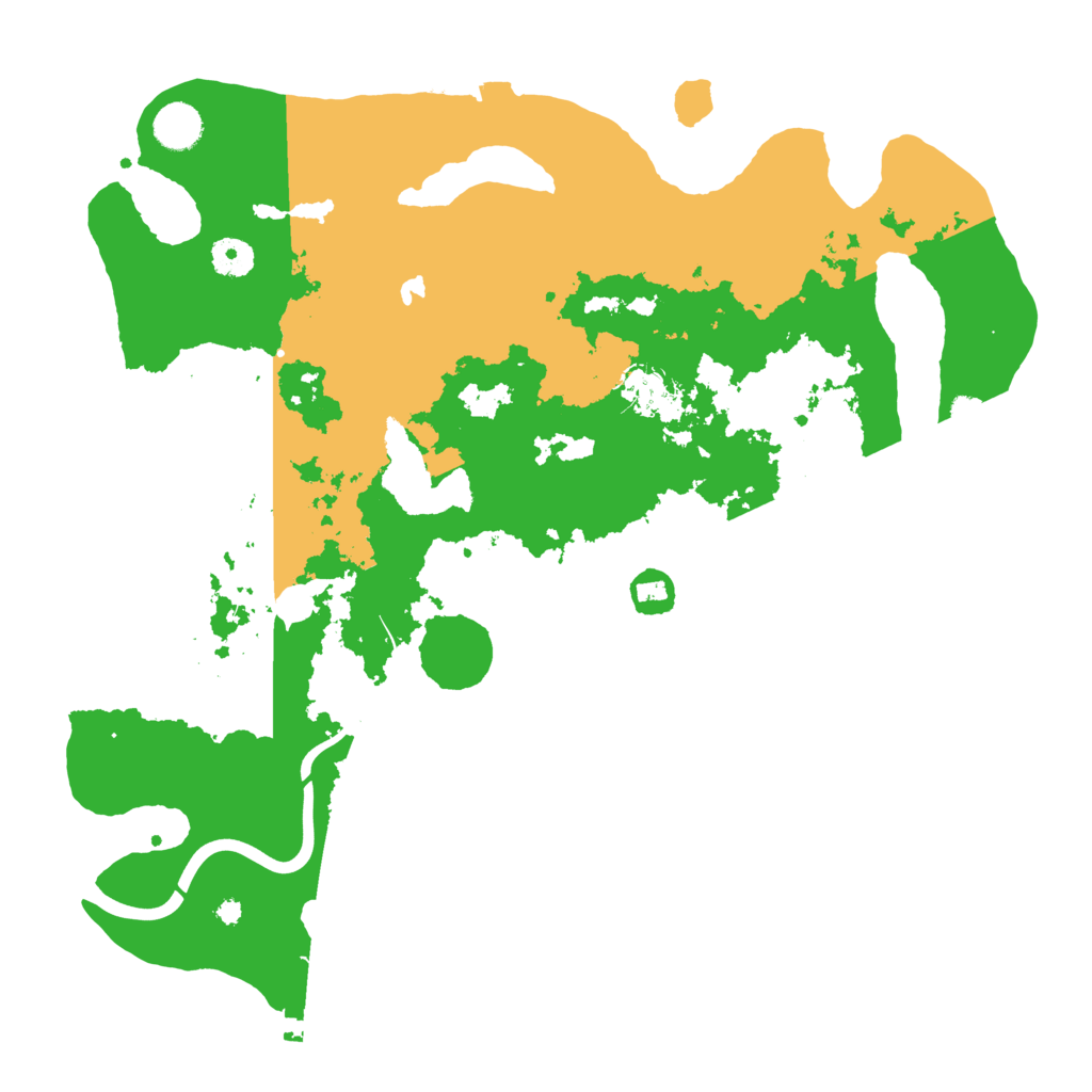 Biome Rust Map: Procedural Map, Size: 4000, Seed: 822319291