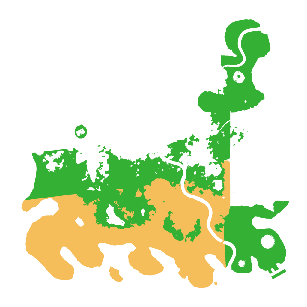 Biome Rust Map: Procedural Map, Size: 4000, Seed: 2086038242