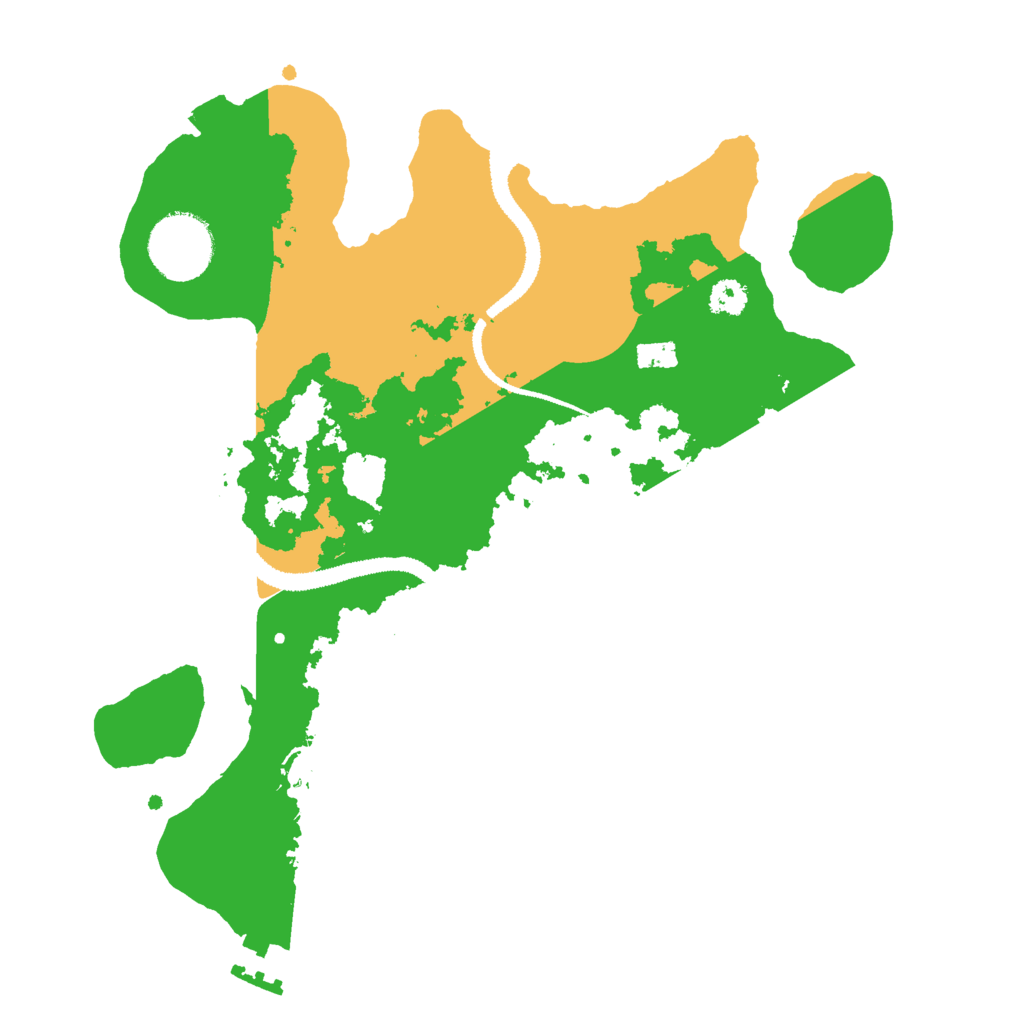 Biome Rust Map: Procedural Map, Size: 2800, Seed: 1133563303