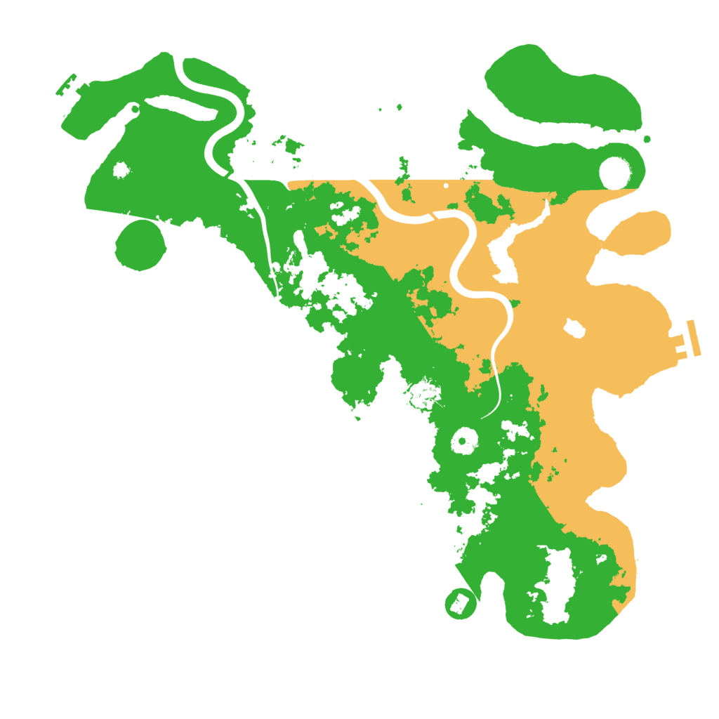 Biome Rust Map: Procedural Map, Size: 4000, Seed: 346929139