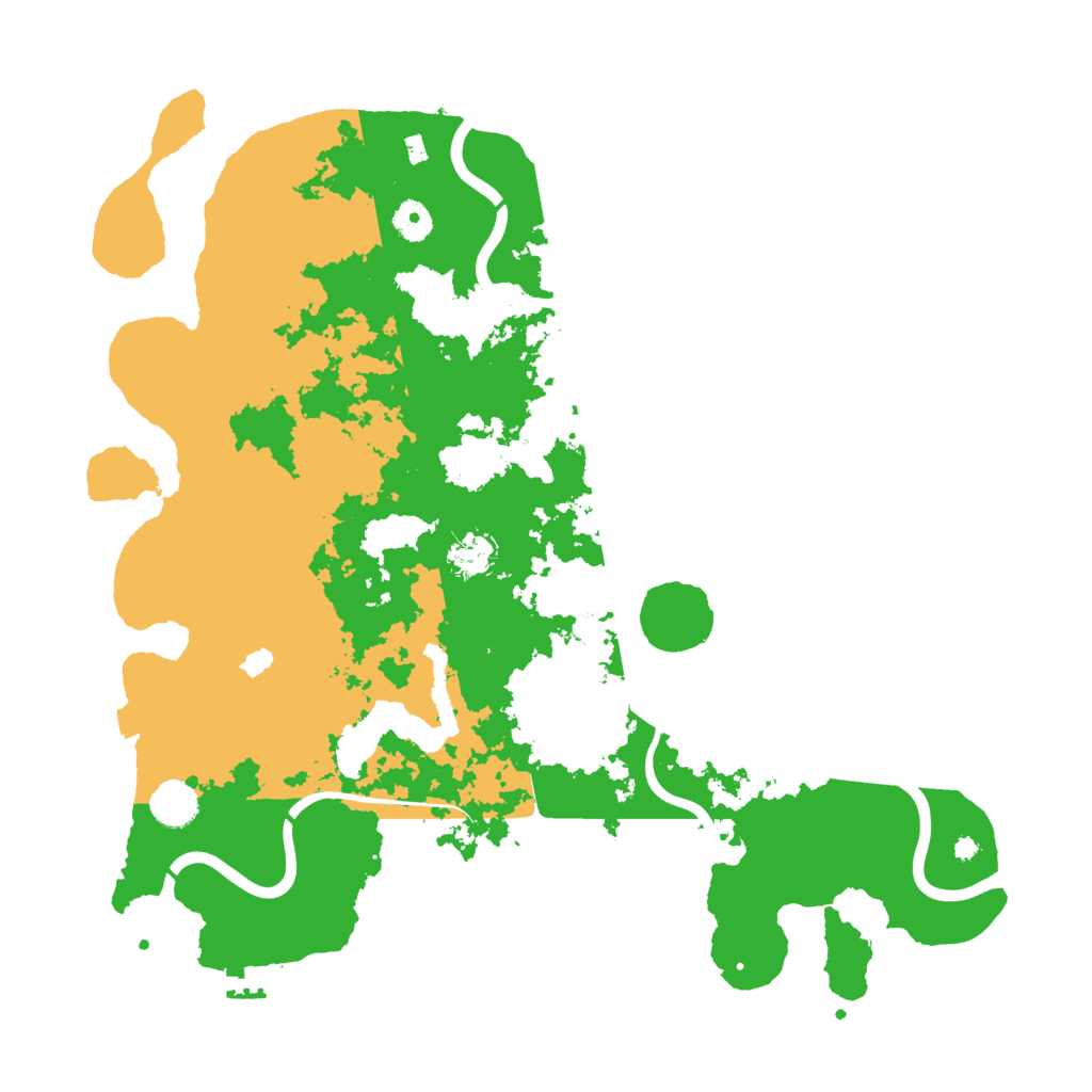 Biome Rust Map: Procedural Map, Size: 4200, Seed: 925445529