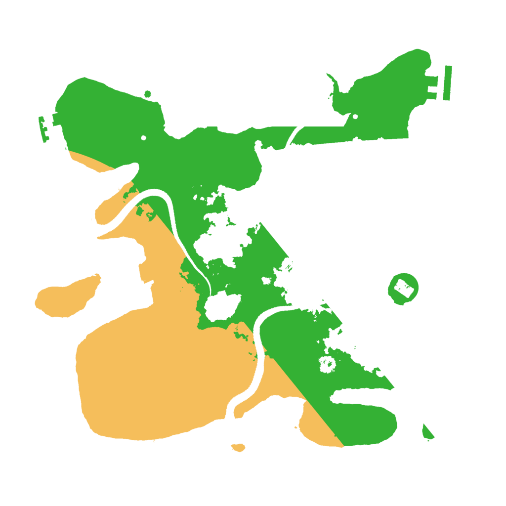 Biome Rust Map: Procedural Map, Size: 2950, Seed: 1337