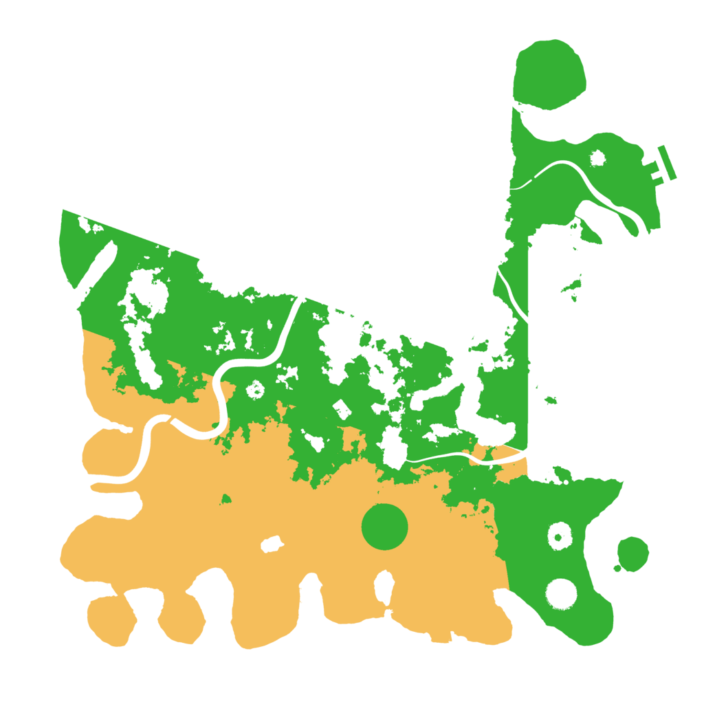 Biome Rust Map: Procedural Map, Size: 4000, Seed: 1338594582