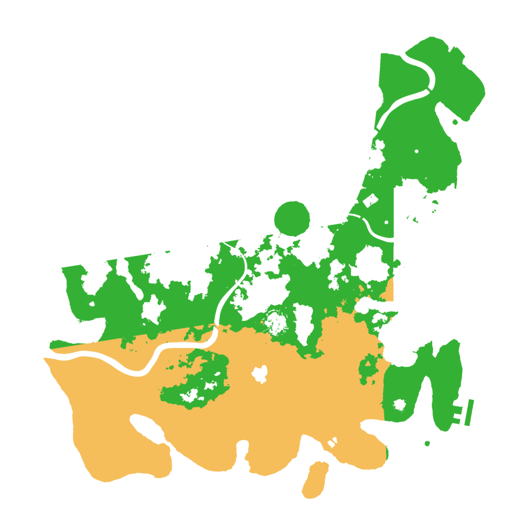 Biome Rust Map: Procedural Map, Size: 4000, Seed: 570077574