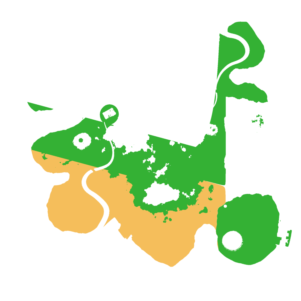 Biome Rust Map: Procedural Map, Size: 2700, Seed: 1774958474