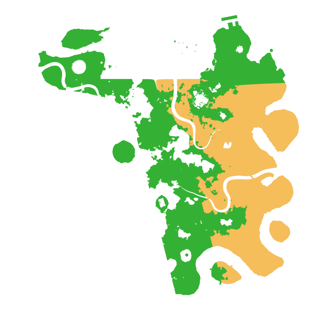 Biome Rust Map: Procedural Map, Size: 4000, Seed: 200195600
