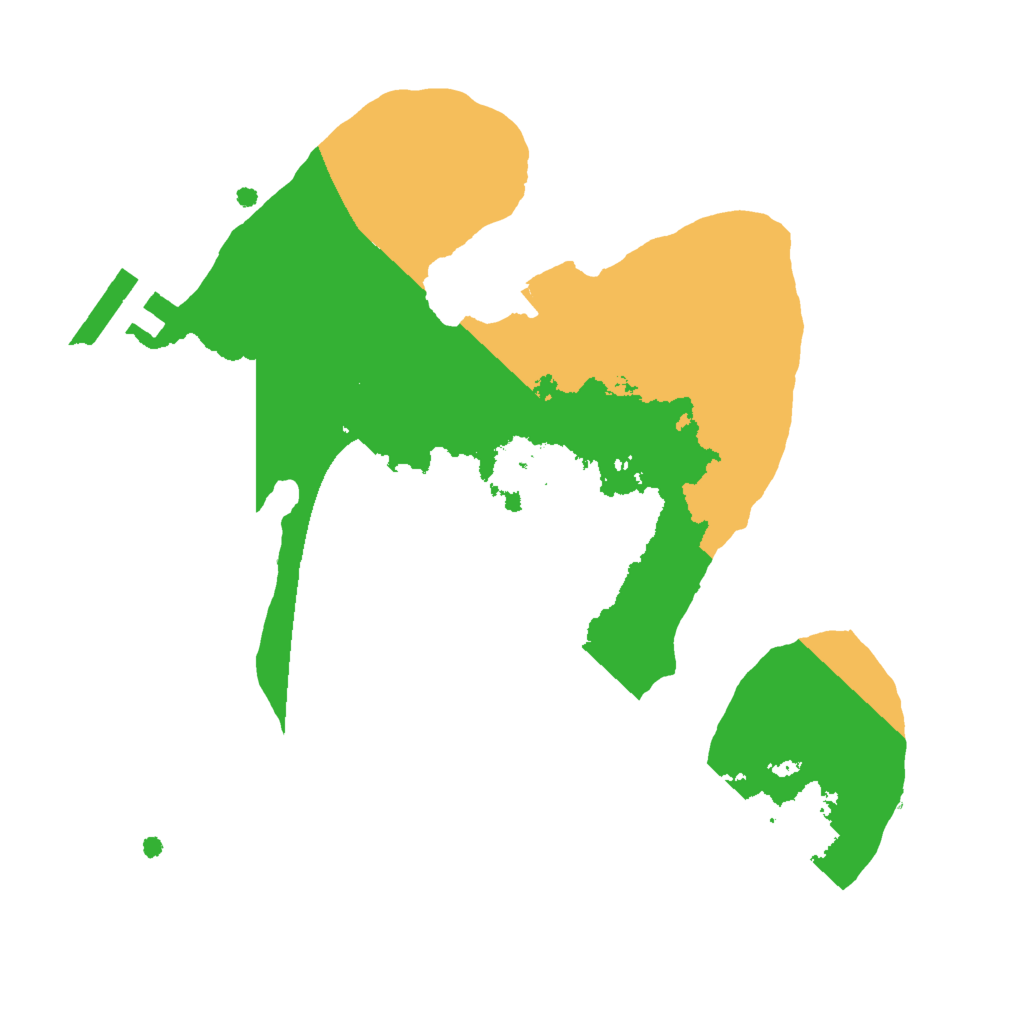 Biome Rust Map: Procedural Map, Size: 2000, Seed: 578369846