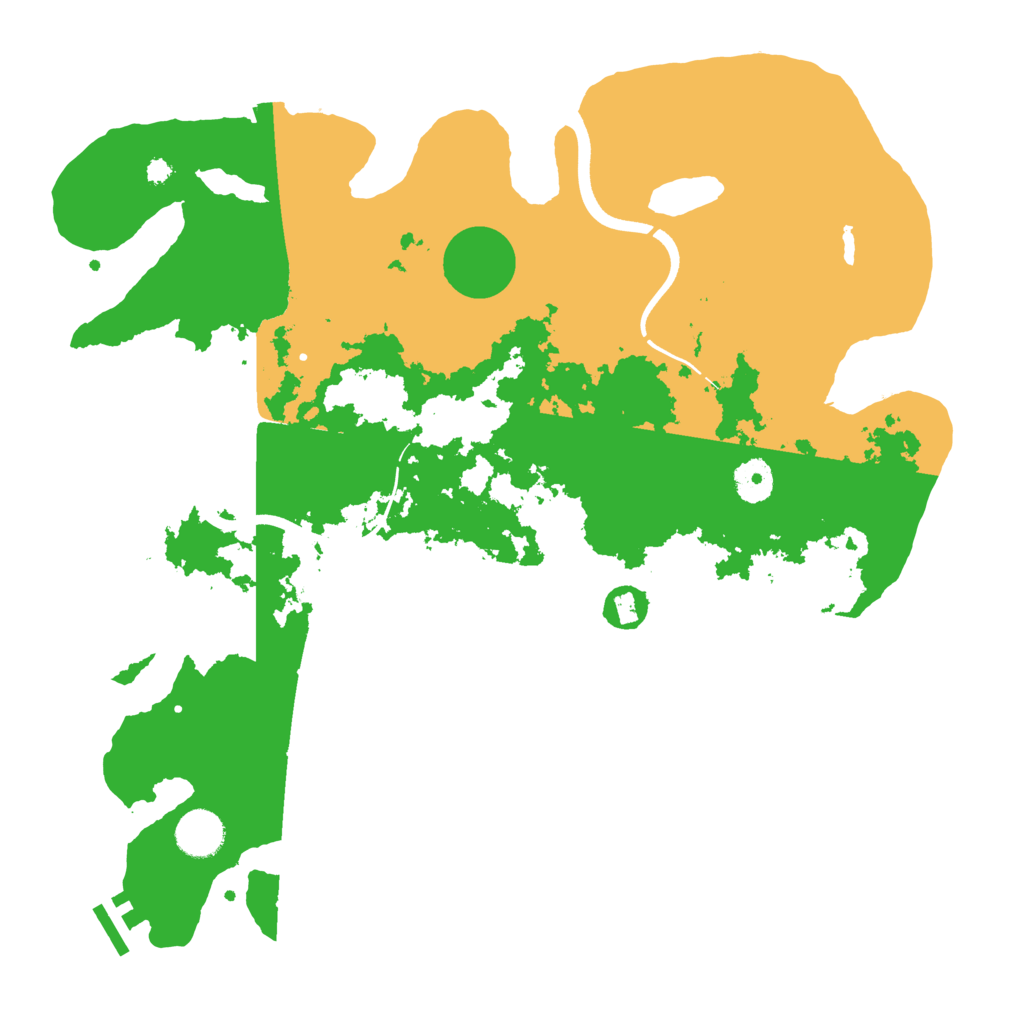 Biome Rust Map: Procedural Map, Size: 3750, Seed: 768768