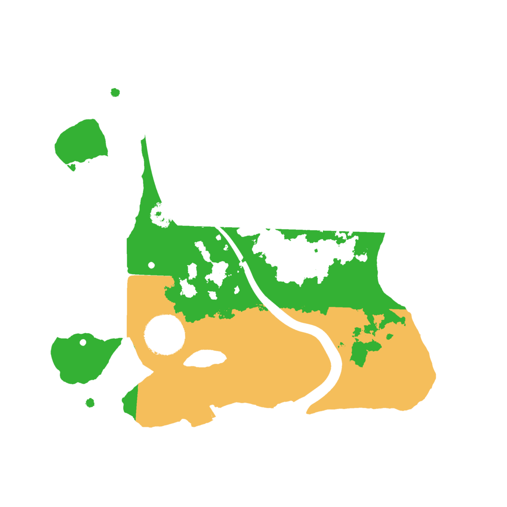 Biome Rust Map: Procedural Map, Size: 2300, Seed: 1261849230