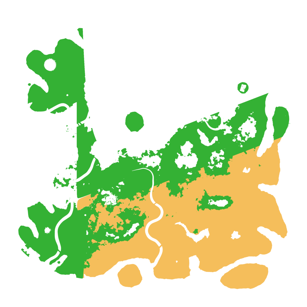 Biome Rust Map: Procedural Map, Size: 4500, Seed: 1490016578